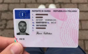 Patente di guida italiana